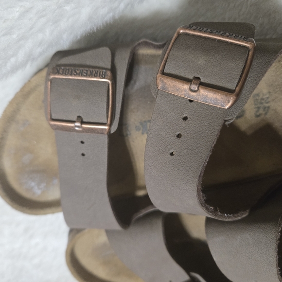 Birkenstock Arizona Birkibuc Sandals Size 42 GUC - Picture 7 of 11